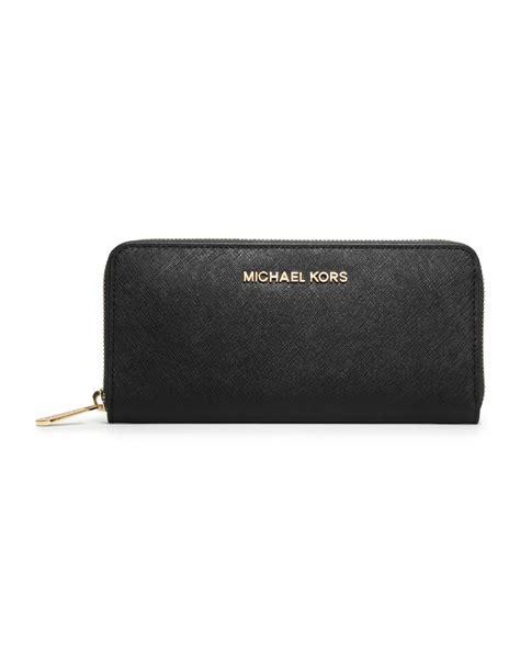 michael kors women's selma saffiano leather wallet|saffiano leather continental wallet.